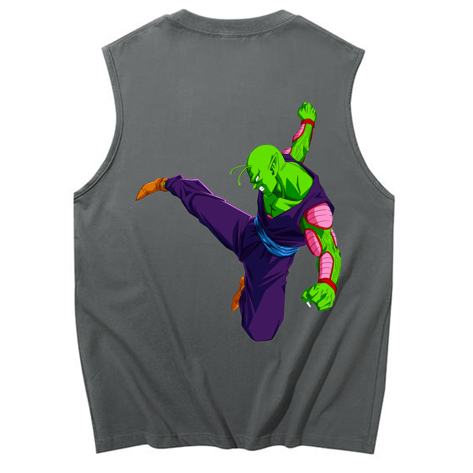 （画像用） ドラゴンボール ピッコロ DRAGON BALL Piccolo コットン100％タンクトップ（背面プリント）